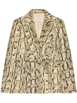 DRIES VAN NOTEN: Бежевый жакет 