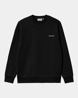 CARHARTT WIP: Свитшот  Script с вышивкой