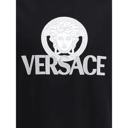 Versace: Хлопковая футболка 