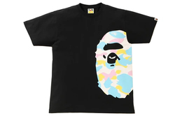 A BATHING APE: Чёрная футболка 