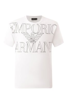 Emporio Armani: Хлопковая футболка 