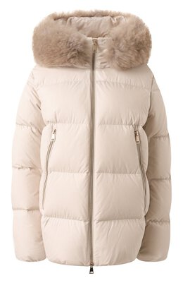 Moncler: Пуховик из полиэстера 