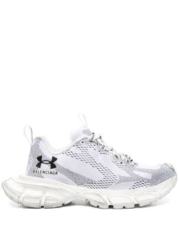 Balenciaga: Чёрные кроссовки 