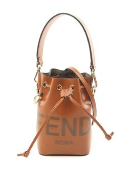 Fendi Pre-Owned: Коричневая сумка 