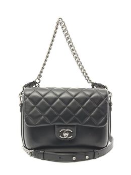 CHANEL Pre-Owned: Чёрная сумка 