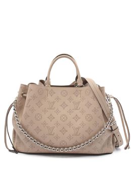 Louis Vuitton Pre-Owned: Серебристая сумка 