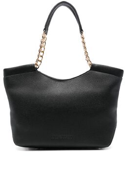 Love Moschino: Чёрная сумка-шоппер 