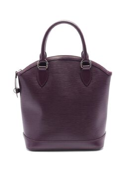Louis Vuitton Pre-Owned: Фиолетовая сумка-шоппер 