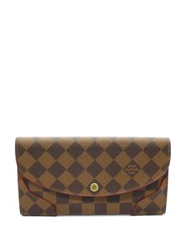 Louis Vuitton Pre-Owned: Коричневый кошелёк 