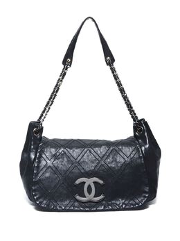 CHANEL Pre-Owned: Чёрная сумка 