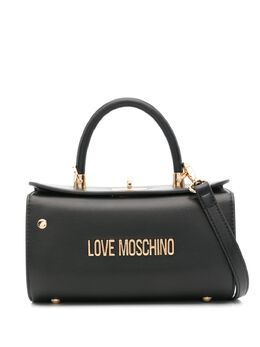 Love Moschino: Чёрная сумка-шоппер 