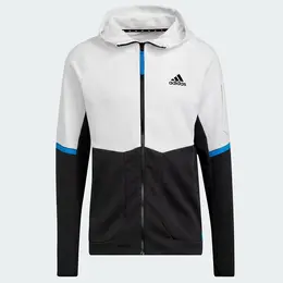 adidas: Белая толстовка 