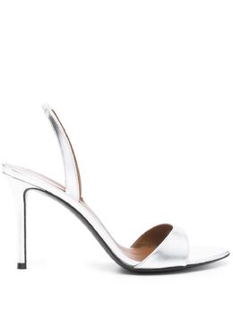 Giuseppe Zanotti: Серебристые сандалии 