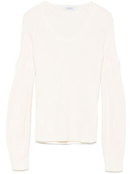 Max Mara: Светлый свитер 
