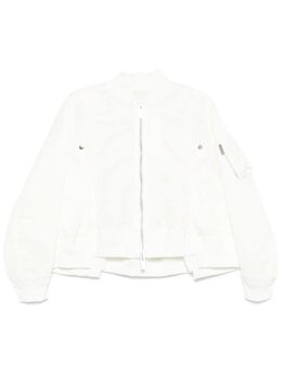 sacai: Белая куртка 