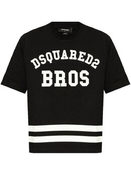 DSQUARED2: Чёрная футболка 