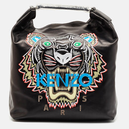 Kenzo: Сумка-шоппер  Tiger