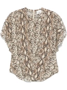 ISABEL MARANT: Бежевая футболка 