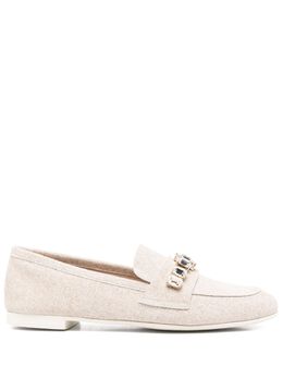 Casadei: Светлые лоферы 