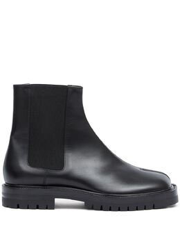 Maison Margiela: Чёрные ботинки  Tabi