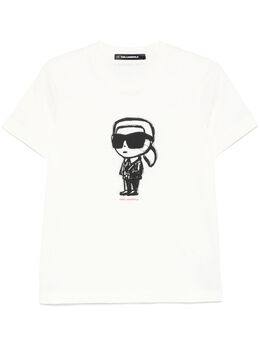 Karl Lagerfeld: Белая футболка 