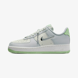 Nike: Зелёные кеды  Air Force 1