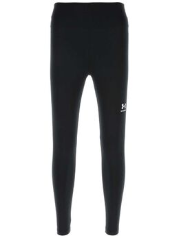 Balenciaga: Чёрные легинсы 