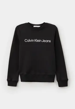 Calvin Klein Jeans: Чёрный свитер 