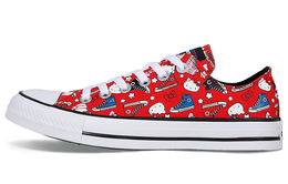 Converse: Красные кроссовки  Chuck Taylor All Star Ox