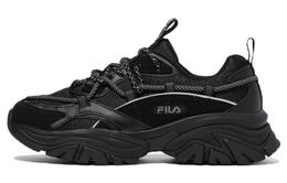 Fila: Чёрные кроссовки 