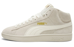 PUMA: Белые кроссовки  Smash V2 Mid