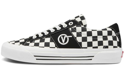 Vans: Чёрные кроссовки  Sid