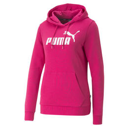 PUMA: Розовая толстовка  Essentials