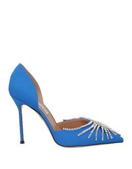 Aquazzura: Синие туфли 