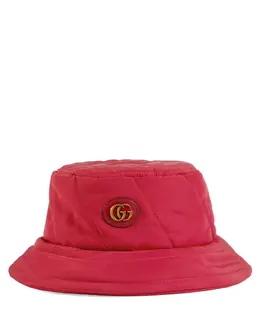 Gucci: Красная шляпа  Double G