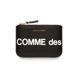 Comme des Garcons Wallet: Чёрный кошелёк 