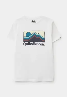 Quiksilver: Белая футболка 