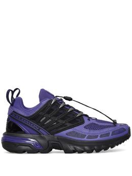Salomon: Фиолетовые кроссовки 