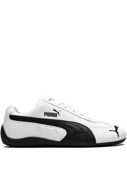PUMA: Белые кроссовки  Speedcat
