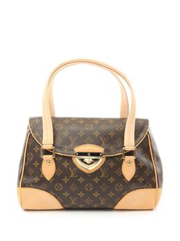 Louis Vuitton Pre-Owned: Коричневая сумка 