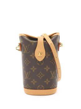 Louis Vuitton Pre-Owned: Коричневая сумка 