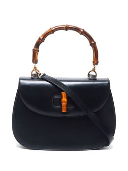 Gucci Pre-Owned: Чёрная сумка-шоппер 