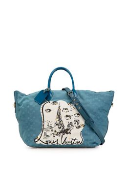 Louis Vuitton Pre-Owned: Голубая сумка 