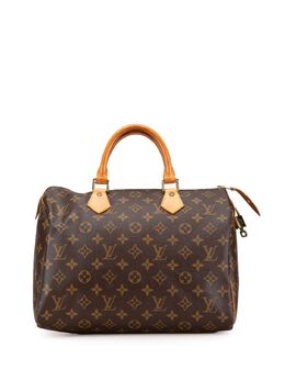 Louis Vuitton Pre-Owned: Коричневая сумка 