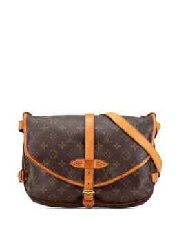 Louis Vuitton Pre-Owned: Коричневая сумка через плечо 