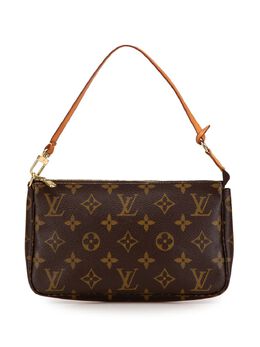 Louis Vuitton Pre-Owned: Коричневая сумка 