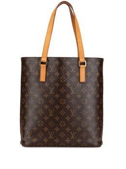 Louis Vuitton Pre-Owned: Коричневая сумка-шоппер 