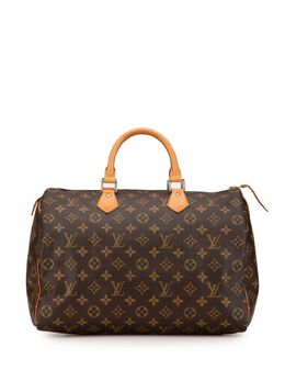 Louis Vuitton Pre-Owned: Коричневая сумка 