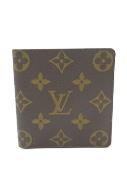 Louis Vuitton Pre-Owned: Коричневый картхолдер 