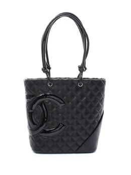 CHANEL Pre-Owned: Чёрная сумка 